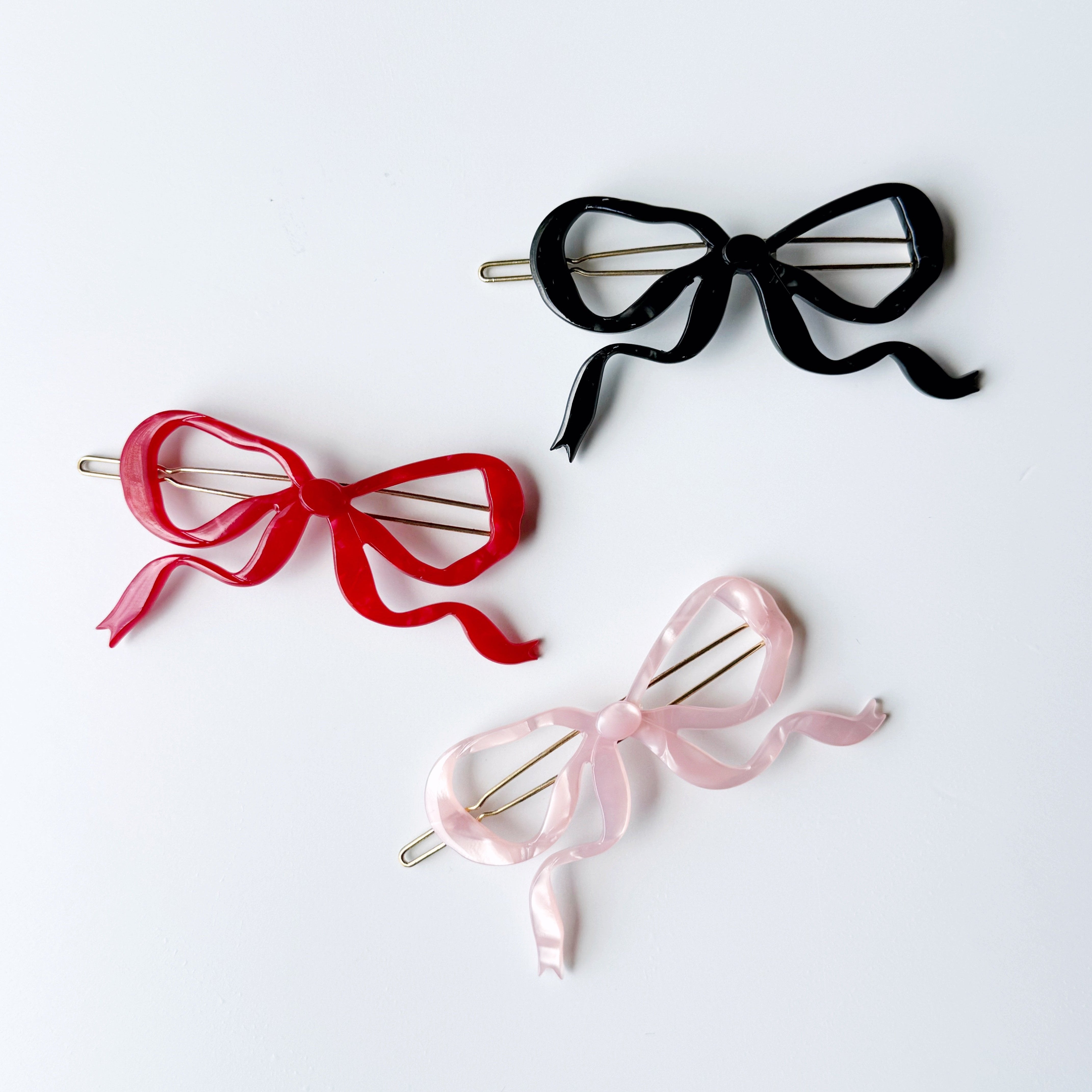 Ribbon Bow Clip – Hey Ricochet