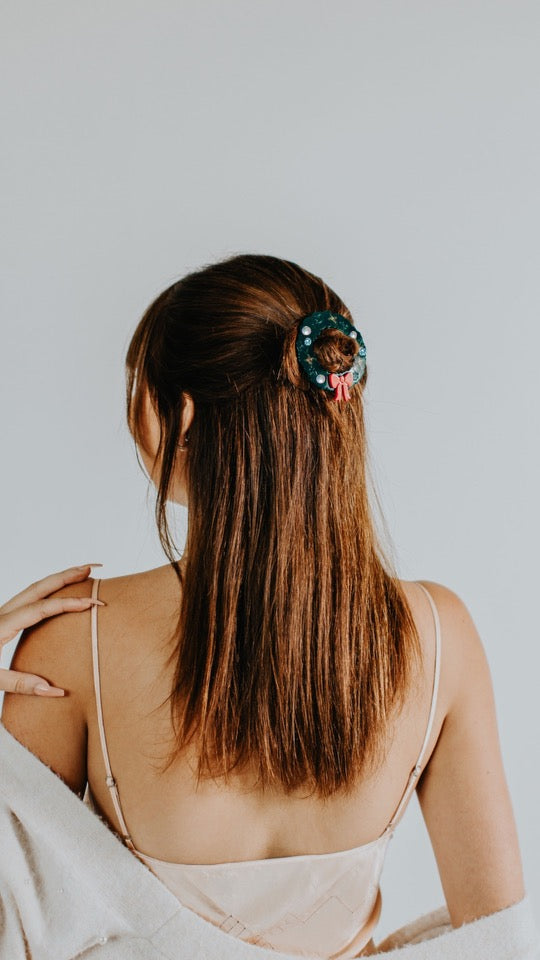 Holly Jolly Hair Clip
