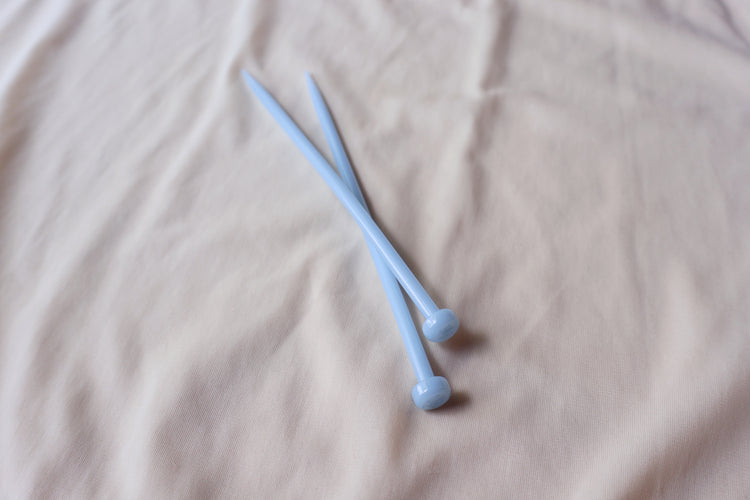 Knitting Needle Hair Stick Set