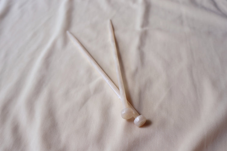 Knitting Needle Hair Stick Set