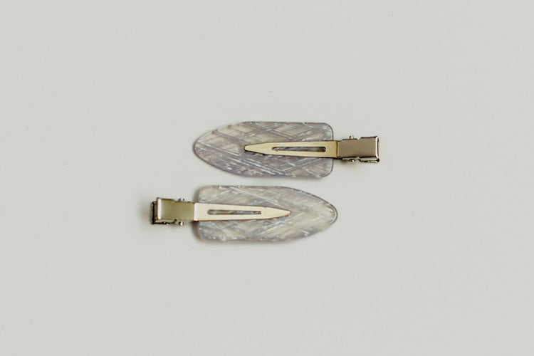 Silver Tinsel Setting Clips