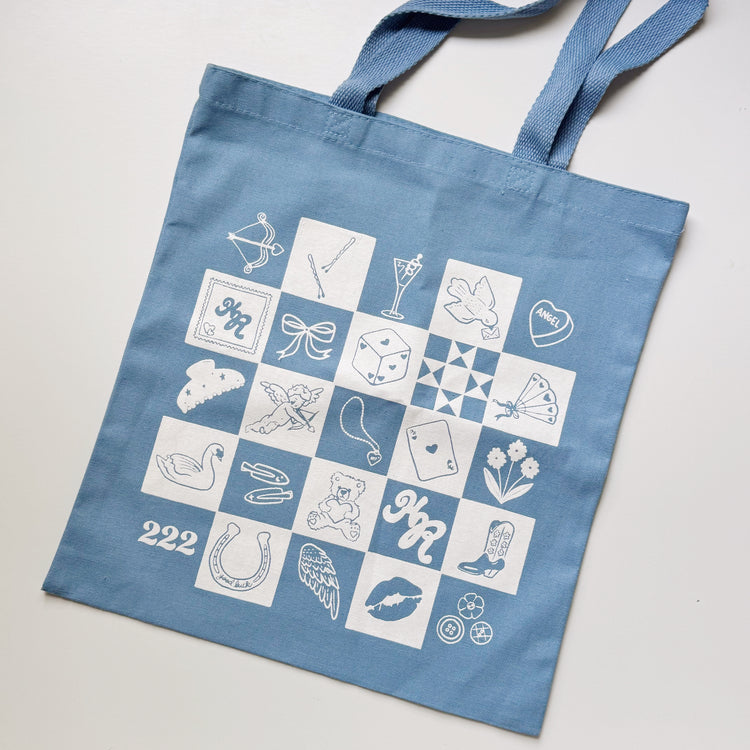 Checkerboard Tote Bag