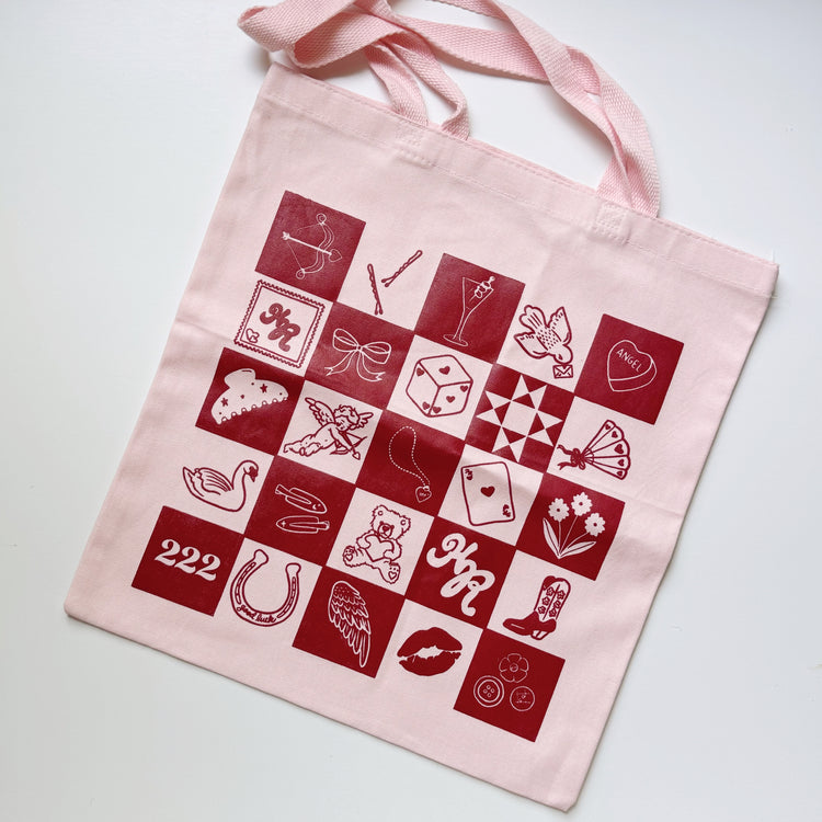 Checkerboard Tote Bag