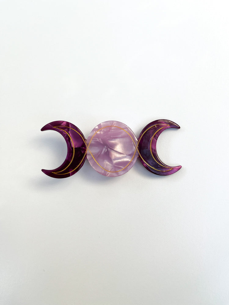 Triple Goddess Barrette