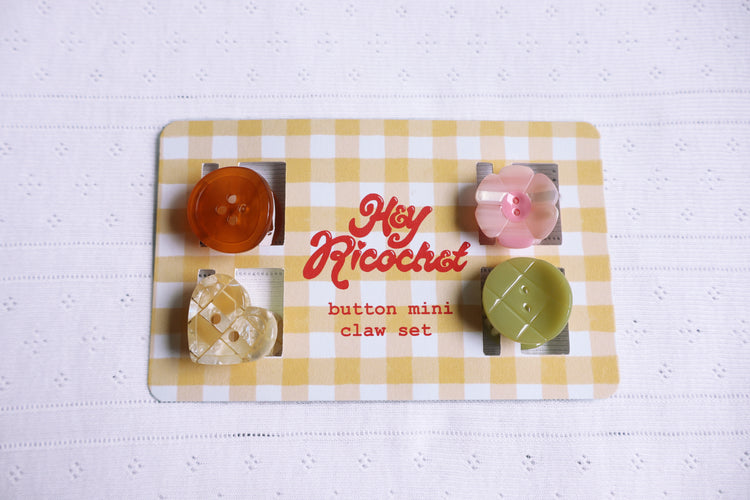 PRE-ORDER Button Mini Claw Set