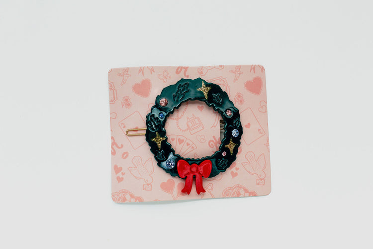 Holly Jolly Hair Clip
