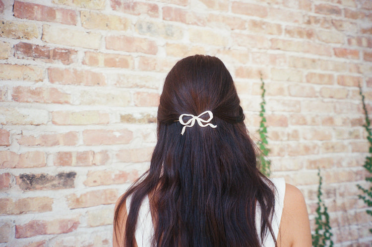 Ribbon Bow Clip