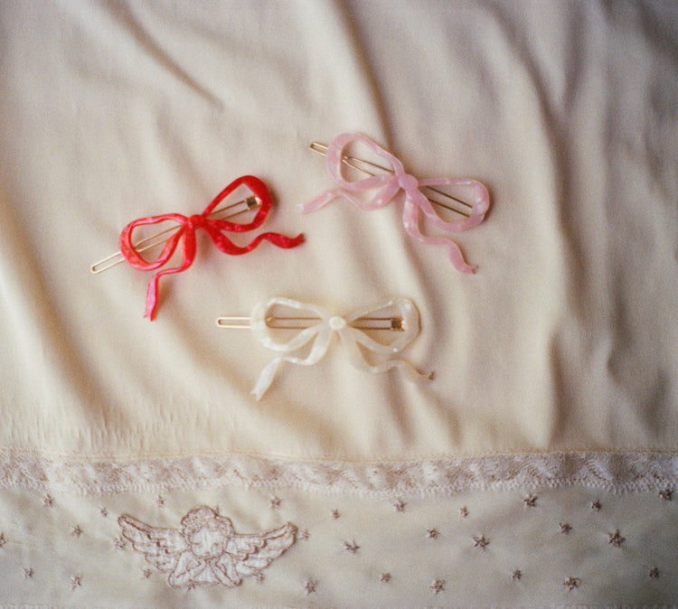 Ribbon Bow Clip