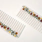 Manuscript Border Wide Tooth Comb