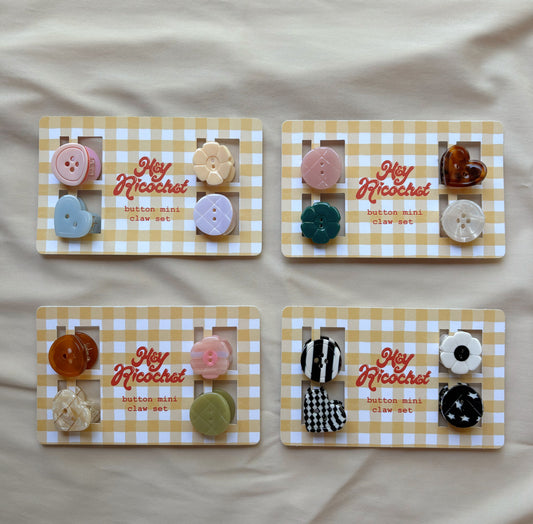 Button Mini Claw Set