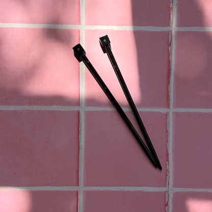 Knitting Needle Hair Stick Set