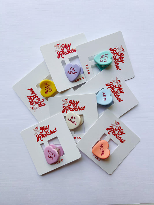 SINGLES Candy Hearts