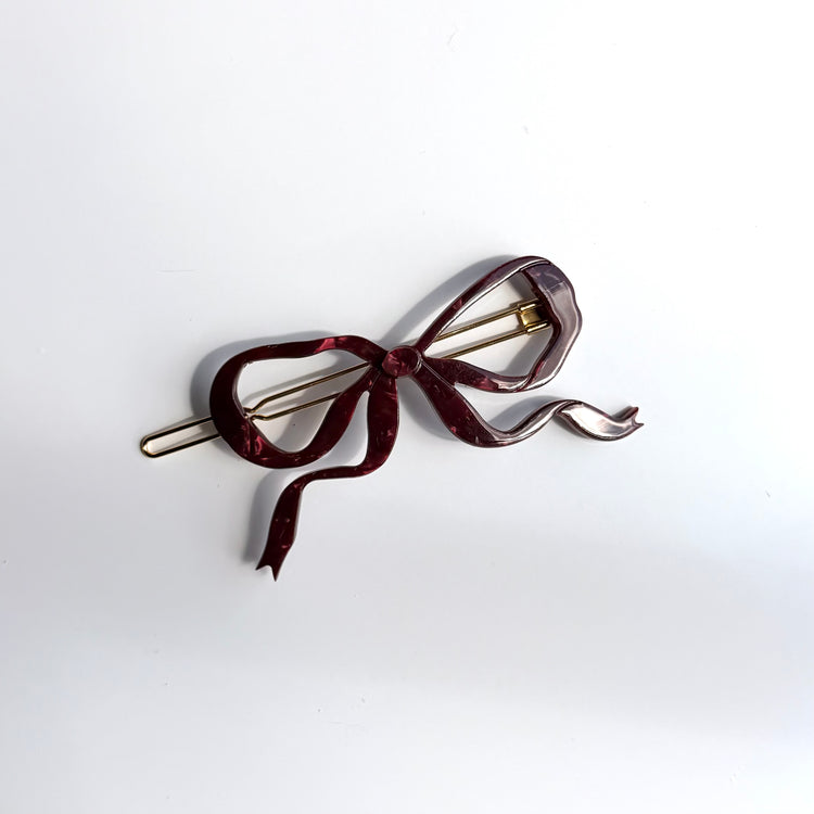 Ribbon Bow Clip