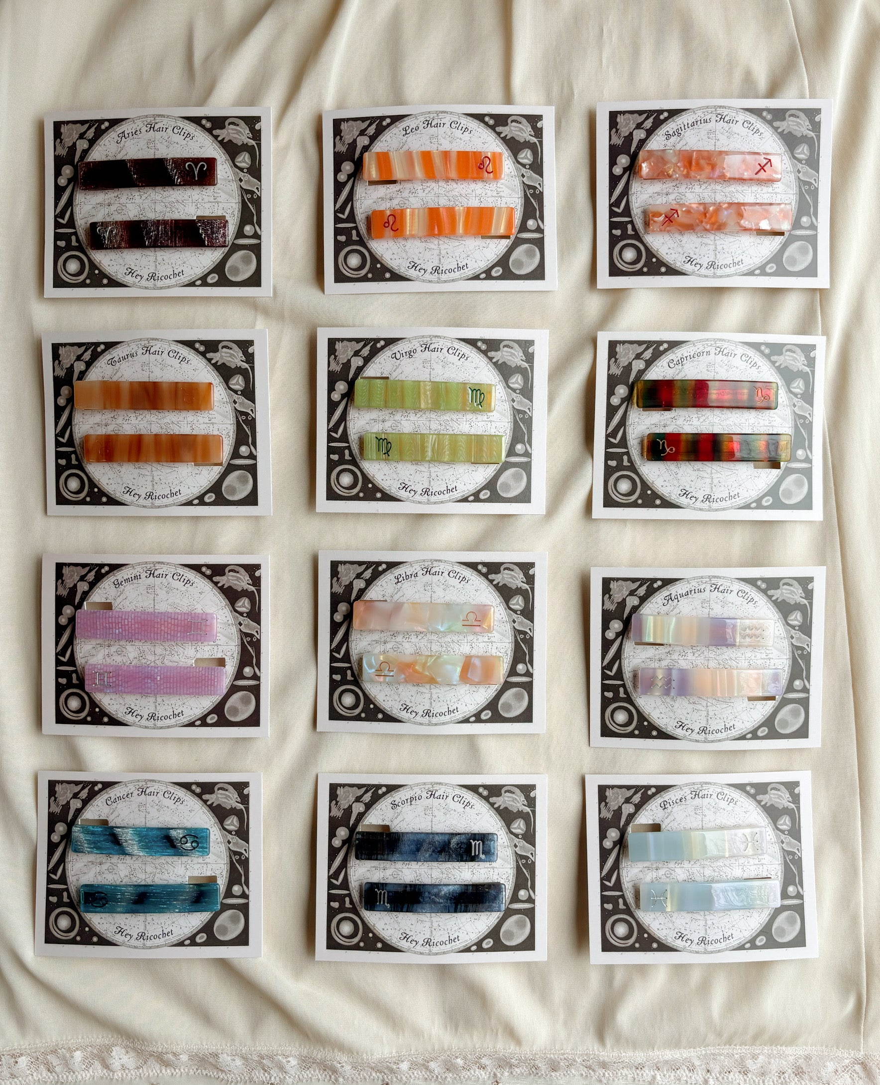 Zodiac Clip Set – Hey Ricochet