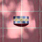 Gingham French Barrette