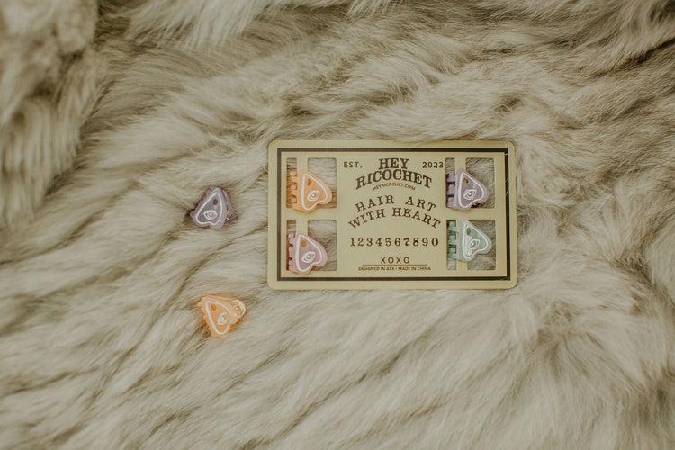 Tiny Pastel Planchette Clip