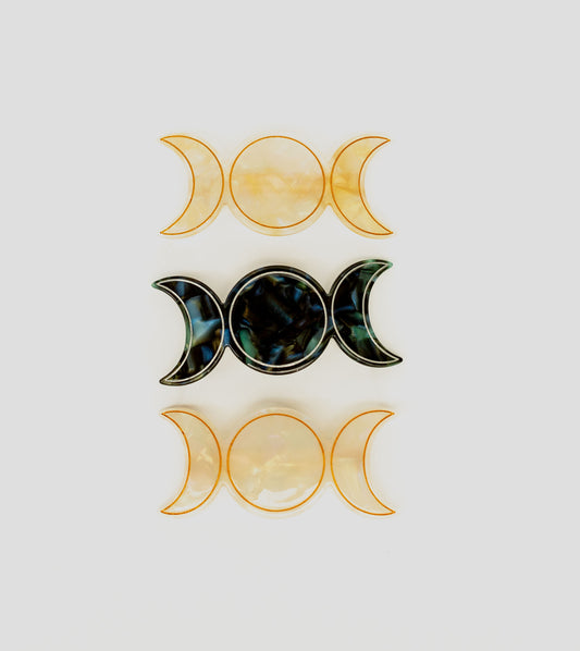 Triple Goddess Barrette