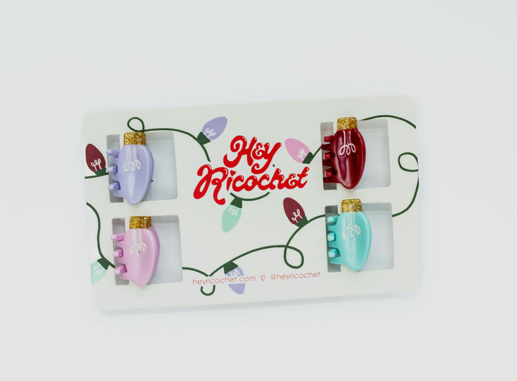 Tiny Christmas Light Clips