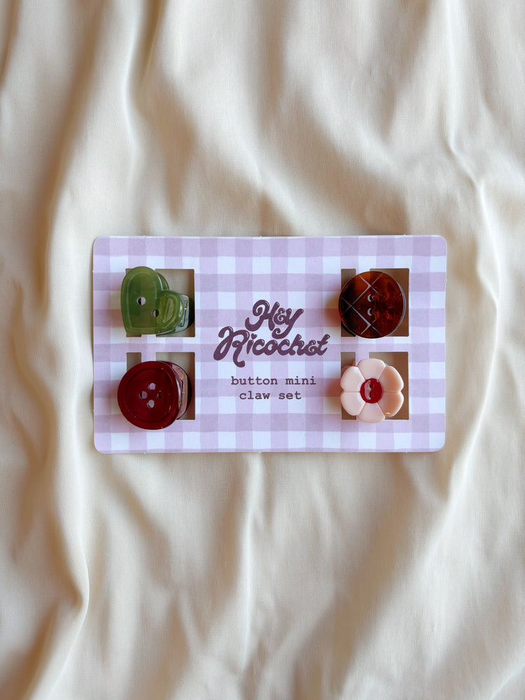 Button Mini Claw Set